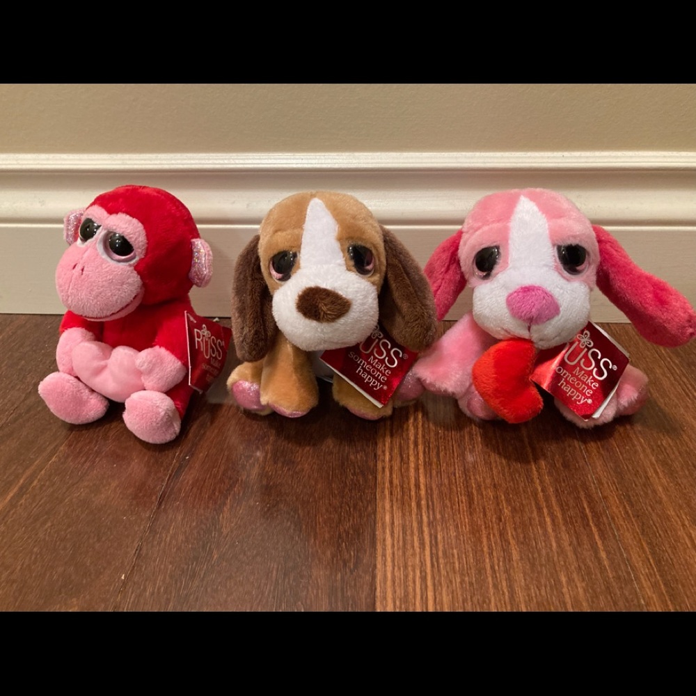 NWT Russ Stuffed Animals
